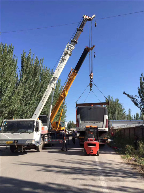 大祥区港口集装箱搬运案例